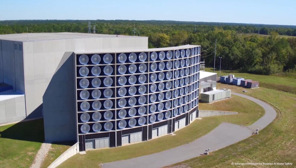 IBHS testing facility