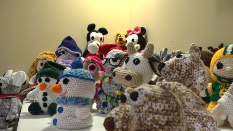 Jessica's yarn animals