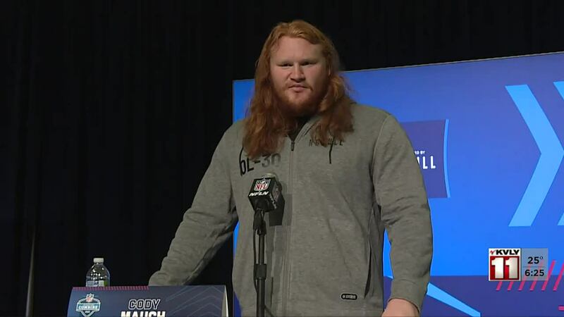 From walk-on Tight End to NFL Draft Prospect; the rise of Bison Offensive Lineman Cody Mauch