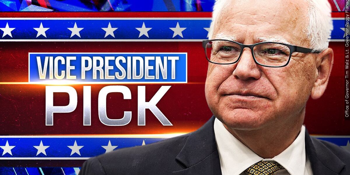 North Dakota reactions to VP Harris choosing Tim Walz as running mate North Dakota reactions to VP Harris choosing Tim Walz as running mate