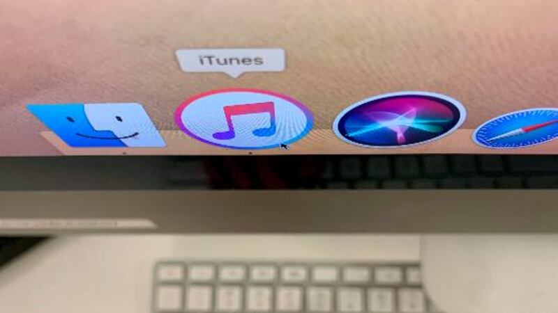 The iTunes application is displayed on a computer on Monday, Oct. 7, 2019, in New York....