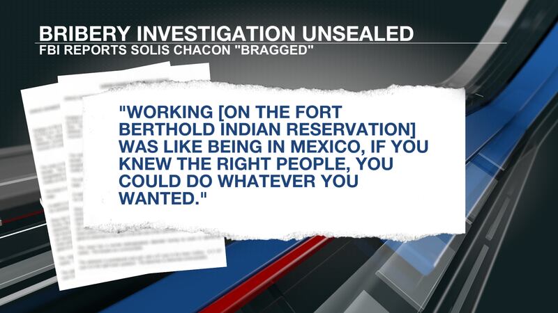 Bribery case unsealed