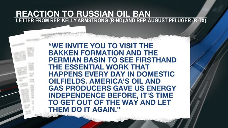 Reaction to Russian oil ban