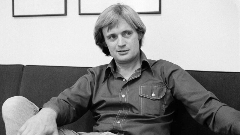 FILE - David McCallum, star of the NBC-TV series "The Invisible Man," is shown during an...