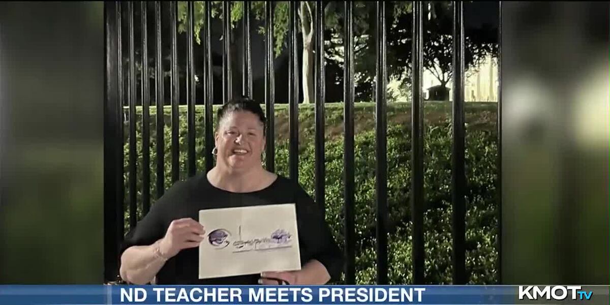 ND teacher of the year dines with President Joe Biden at Jill Biden’s annual White House dinner